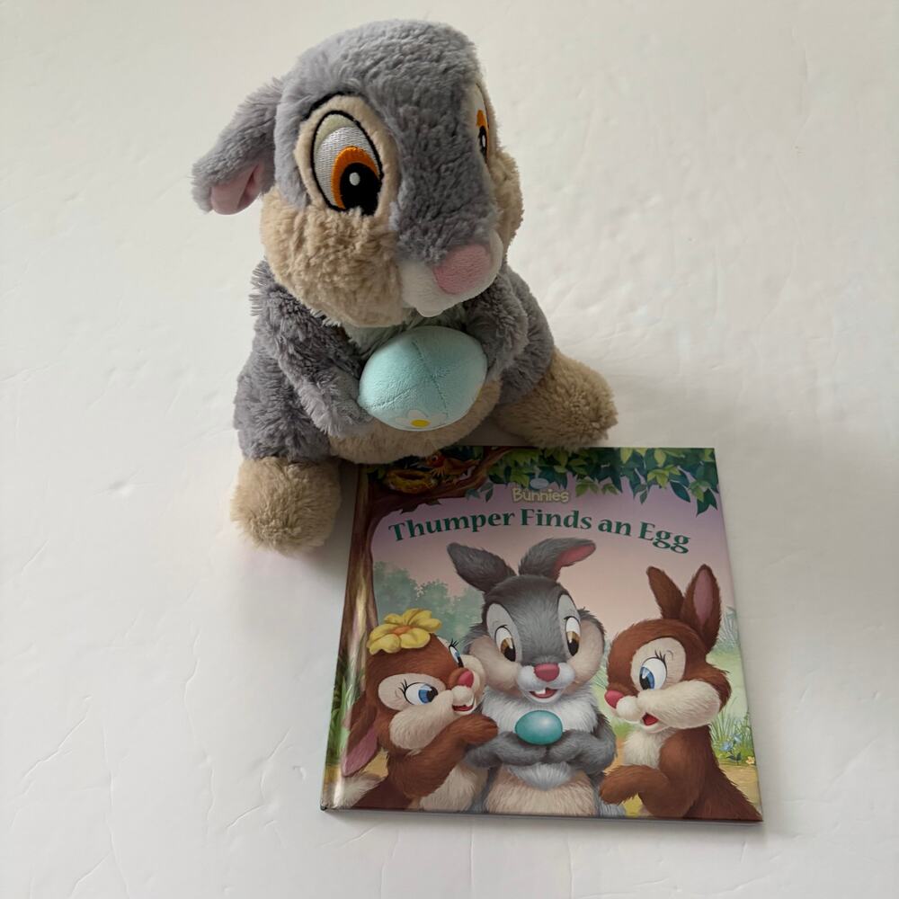 Disney | Hallmark Thumper Easter Plush Book Bundle